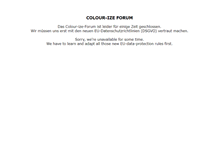Tablet Screenshot of forum.colour-ize.com
